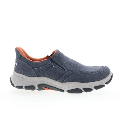 Rockport Reece 2 RMREECE2 Mens Blue Canvas Lifestyle Sneakers Shoes