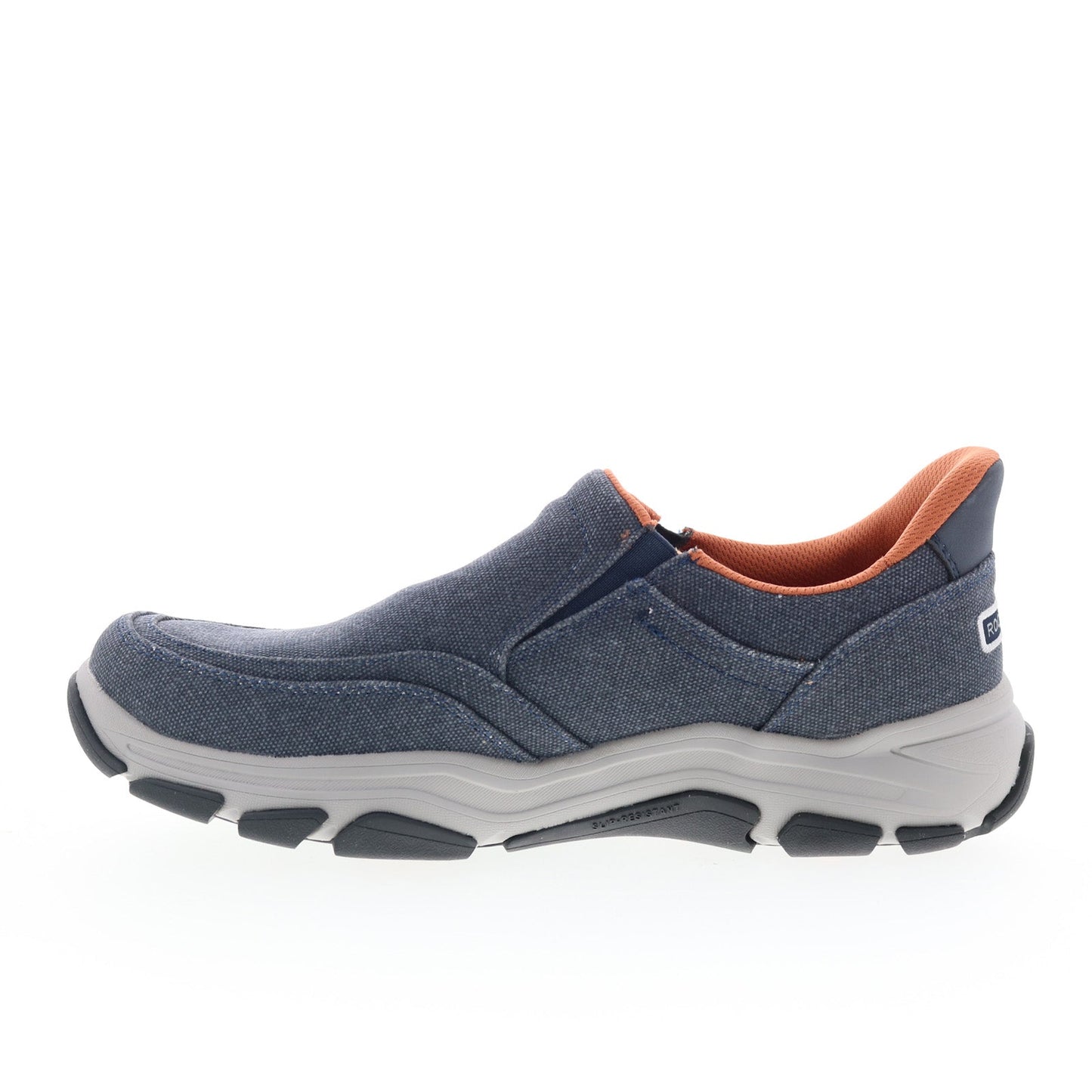 Rockport Reece 2 RMREECE2 Mens Blue Canvas Lifestyle Sneakers Shoes