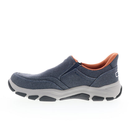 Rockport Reece 2 RMREECE2 Mens Blue Canvas Lifestyle Sneakers Shoes
