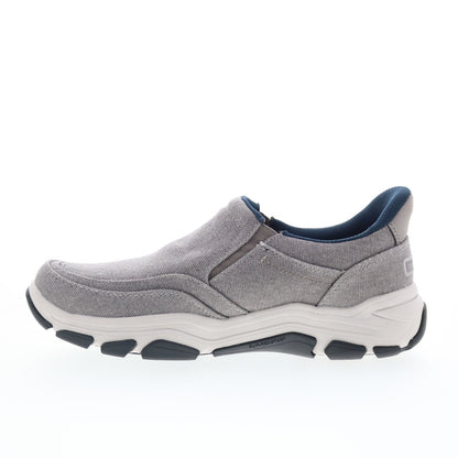 Rockport Reece 2 RMREECE2 Mens Gray Wide Canvas Lifestyle Sneakers Shoes
