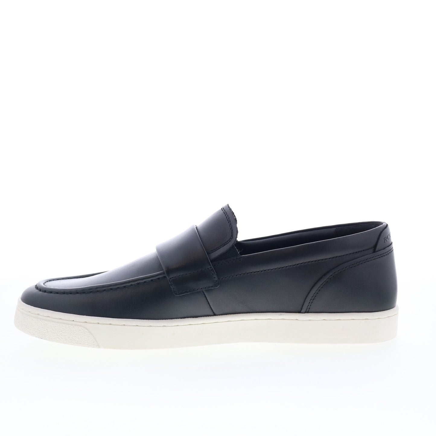 Rockport Reller RMRELLER Mens Black Loafers & Slip Ons Casual Shoes