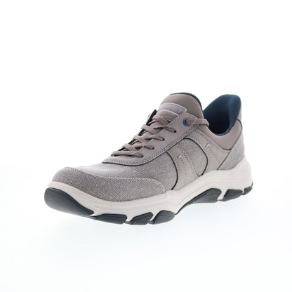 Rockport Rhett 2 RMRHETT2 Mens Gray Canvas Lifestyle Sneakers Shoes