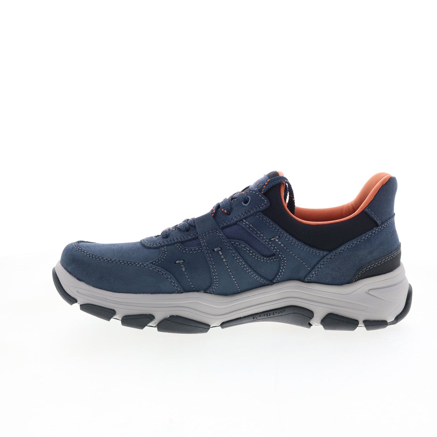 Rockport Rhett RMRHETT Mens Blue Suede Lace Up Lifestyle Sneakers Shoes