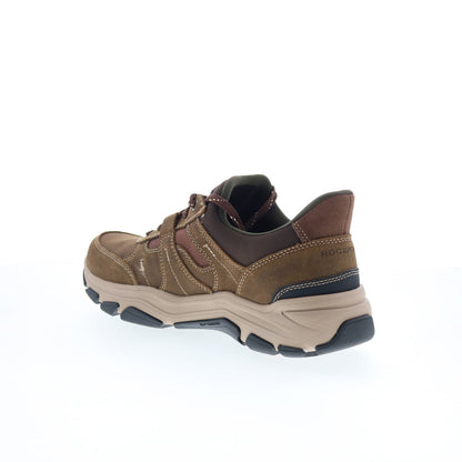 Rockport Rhett RMRHETT Mens Brown Wide Suede Lifestyle Sneakers Shoes