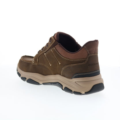 Rockport Ronan RMRONAN Mens Brown Leather Lace Up Lifestyle Sneakers Shoes