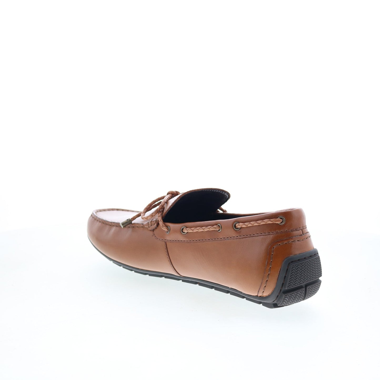 Rockport Taya RMTAYA Mens Brown Leather Loafers & Slip Ons Moccasin Shoes