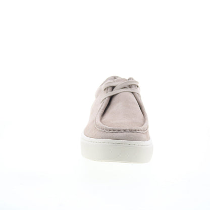 Rockport Terell Mens Gray Suede Lace Up Lifestyle Sneakers Shoes