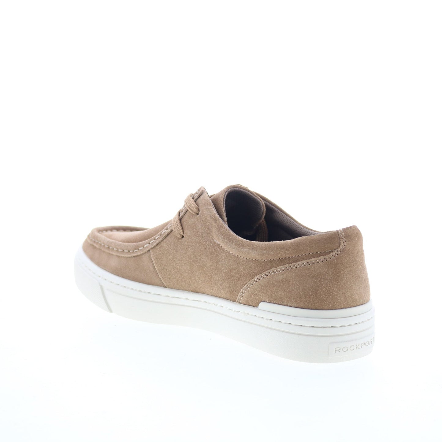 Rockport Terell Mens Brown Suede Lace Up Lifestyle Sneakers Shoes