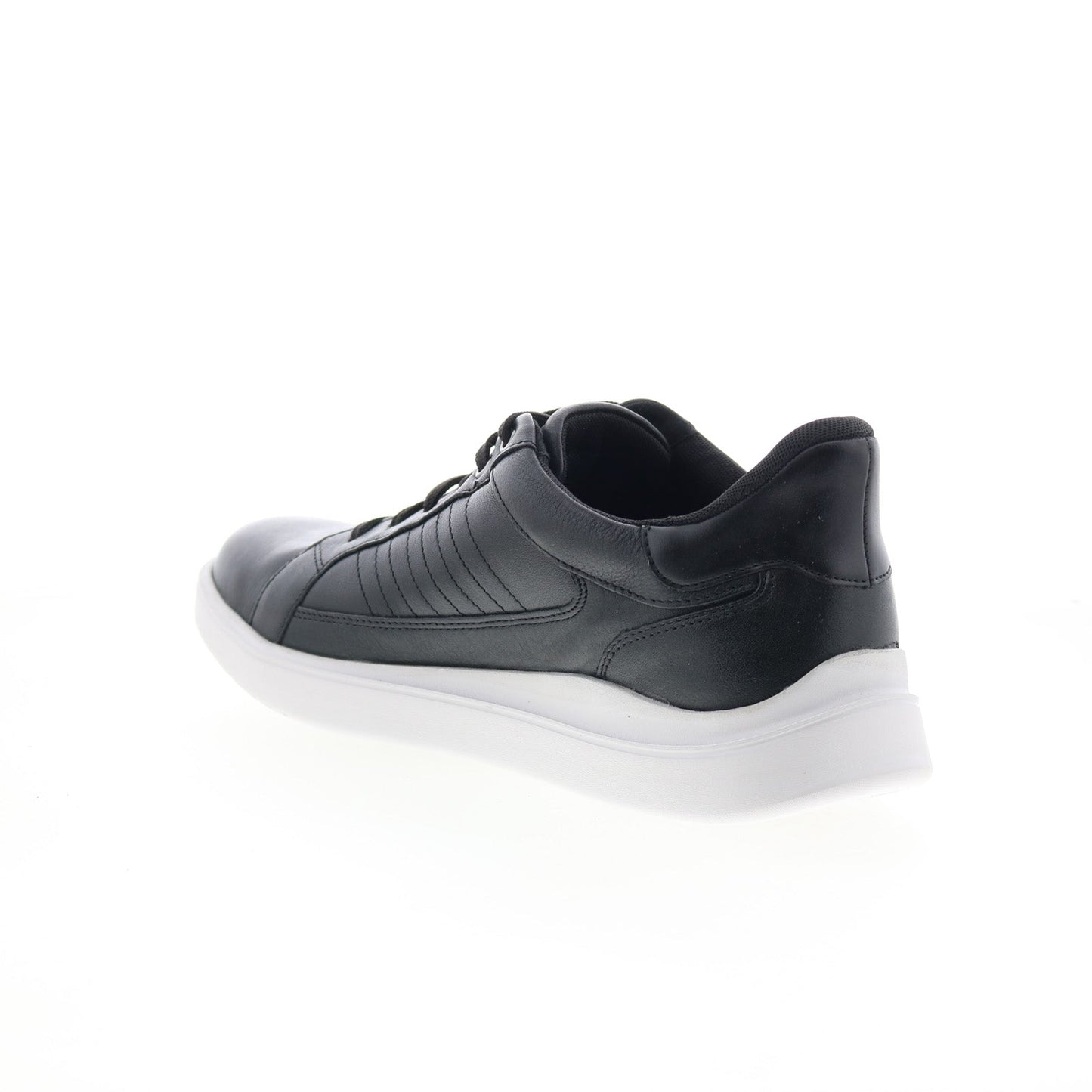 Rockport Trenner RMTRENNER Mens Black Leather Lifestyle Sneakers Shoes