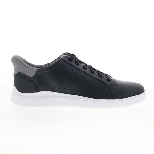Rockport Tristen Step Activated Lace Up Mens Black Lifestyle Sneakers Shoes