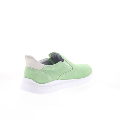 Rockport Tristens RMTRISTENS Mens Green Suede Lifestyle Sneakers Shoes