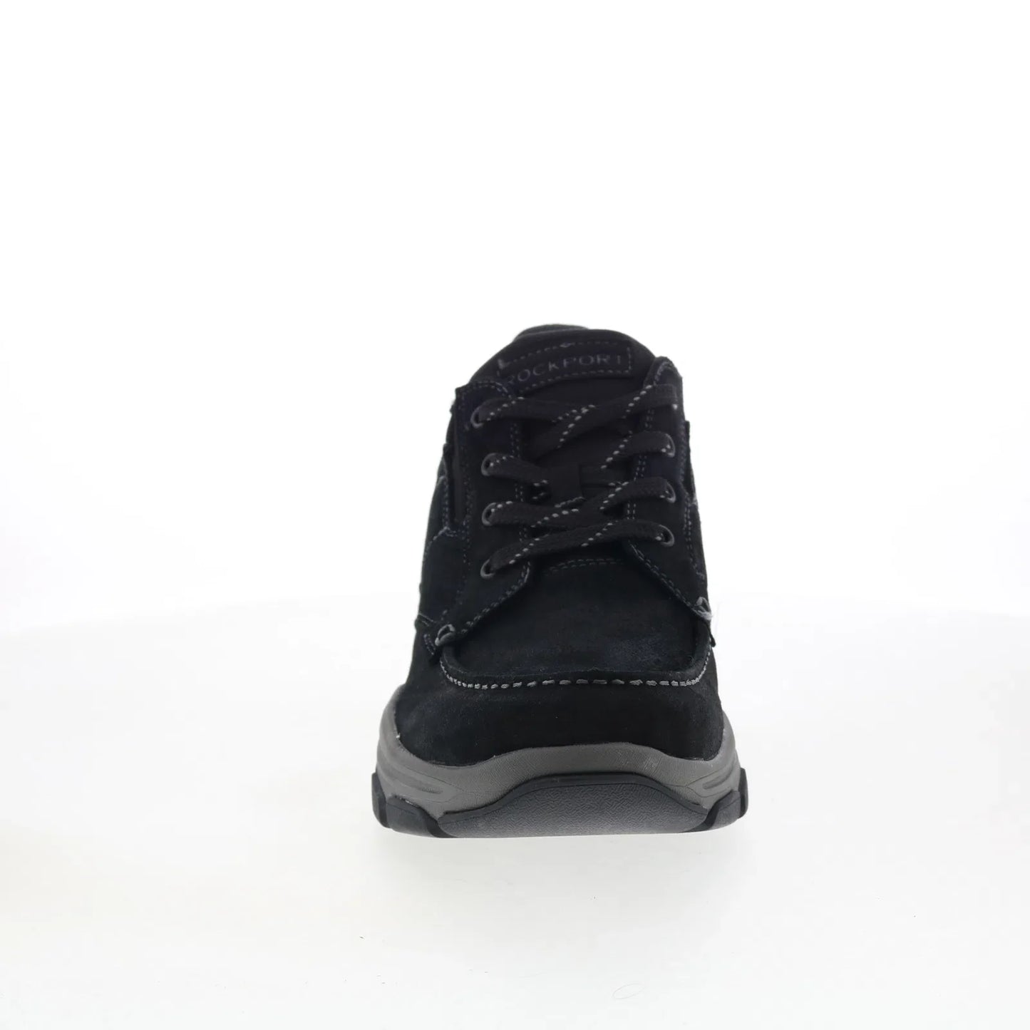 Rockport Ronan RMRONAN Mens Black Suede Lace Up Lifestyle Sneakers Shoes