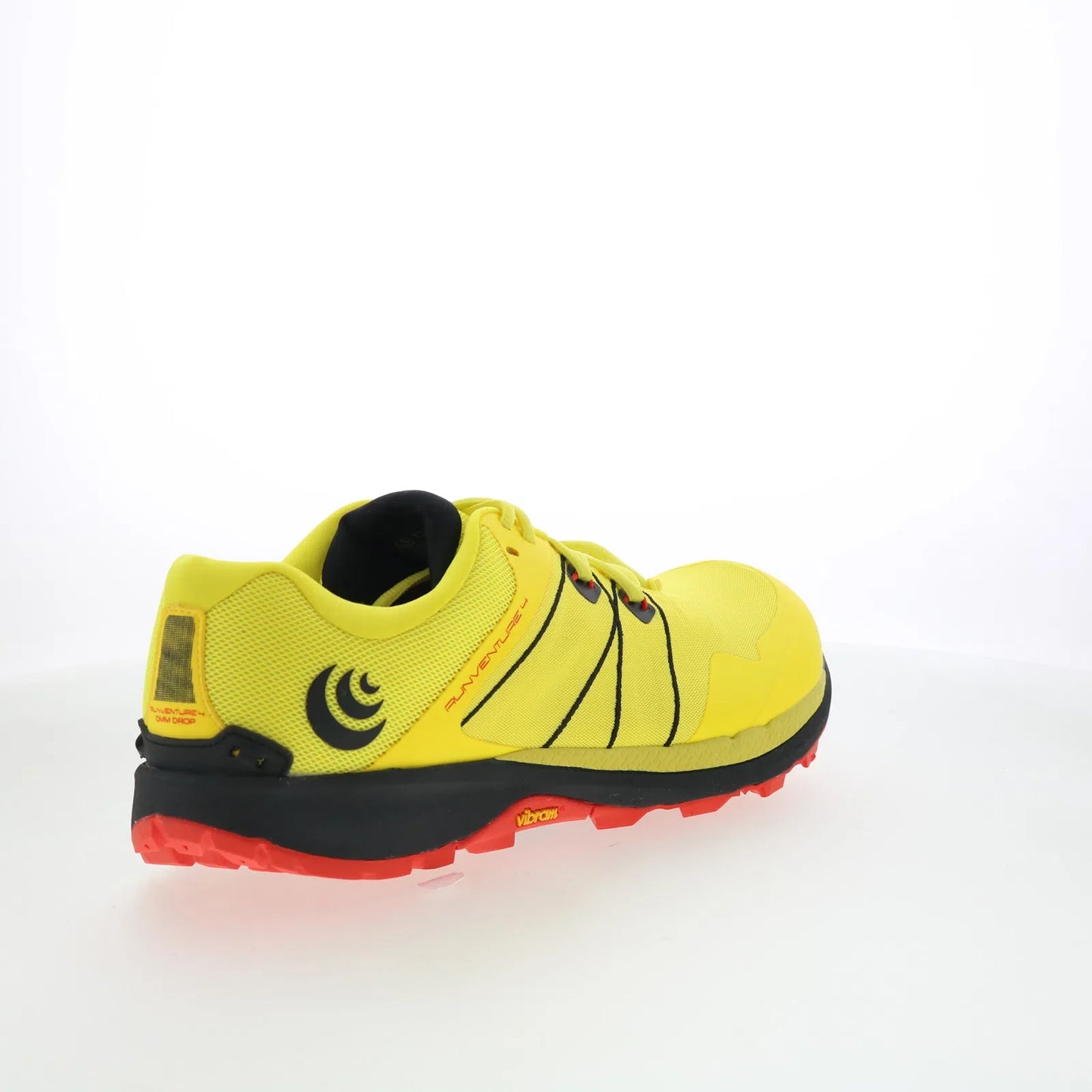 Topo RunVenture 4 M055 Mens Yellow Canvas Lace Up Athletic Running Shoes