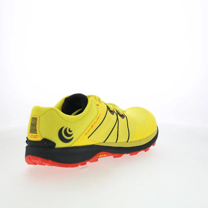 Topo RunVenture 4 M055 Mens Yellow Canvas Lace Up Athletic Running Shoes