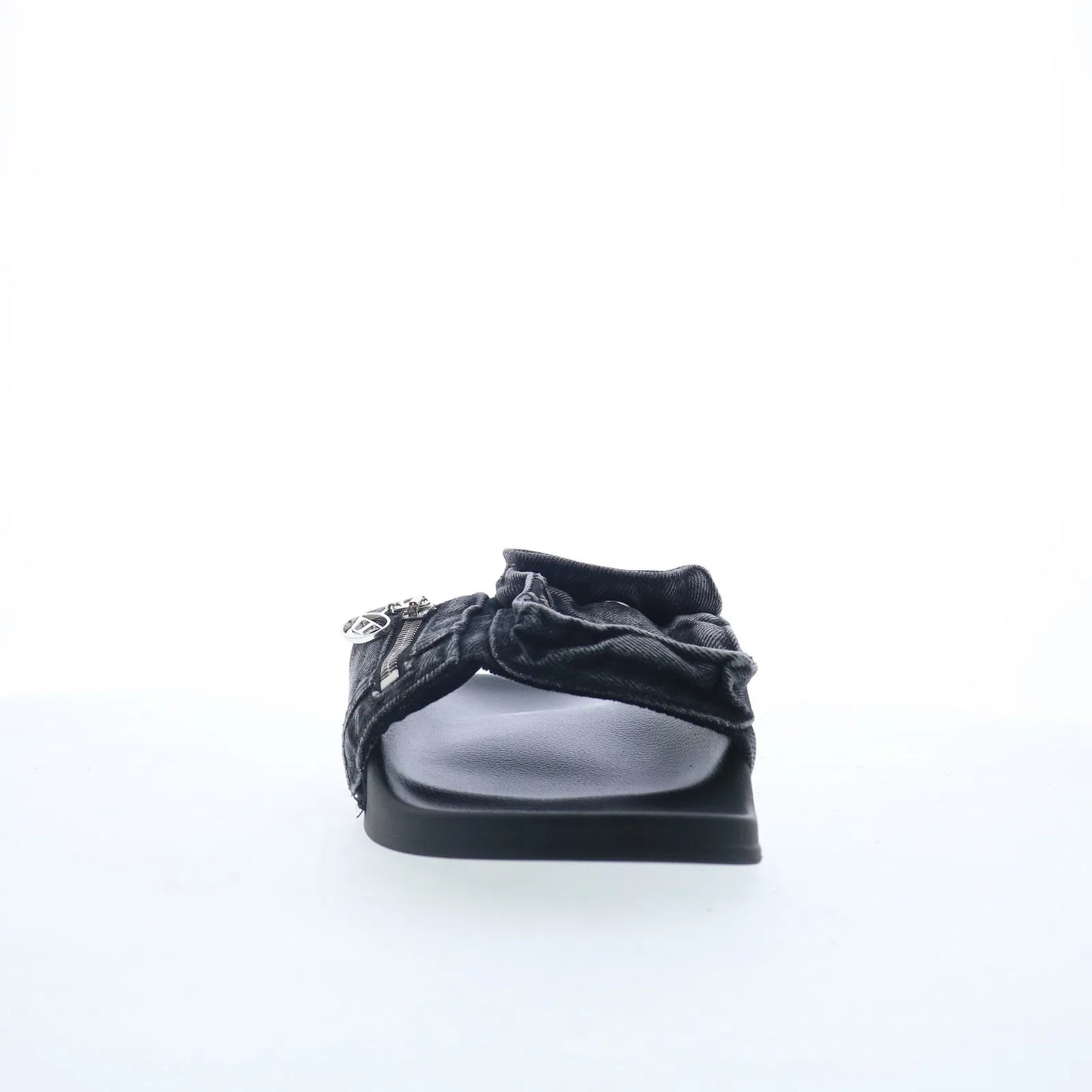 Diesel SA-Mayemi PK Y03201-P5574-H6681 Mens Black Slides Sandals Shoes