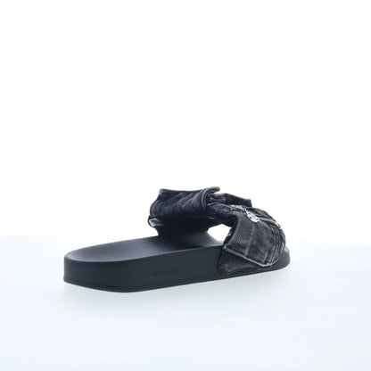 Diesel SA-Mayemi PK Y03201-P5574-H6681 Mens Black Slides Sandals Shoes