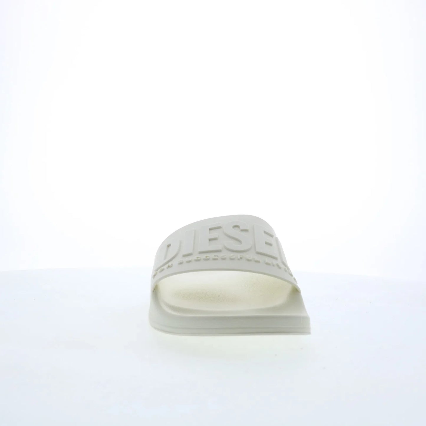 Diesel SA-Mayemi Y02499-P3859-T1015 Mens White Slides Sandals Shoes