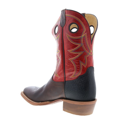 Tony Lama Ronan Cowhide SA2010 Mens Brown Leather Cowboy Western Boots