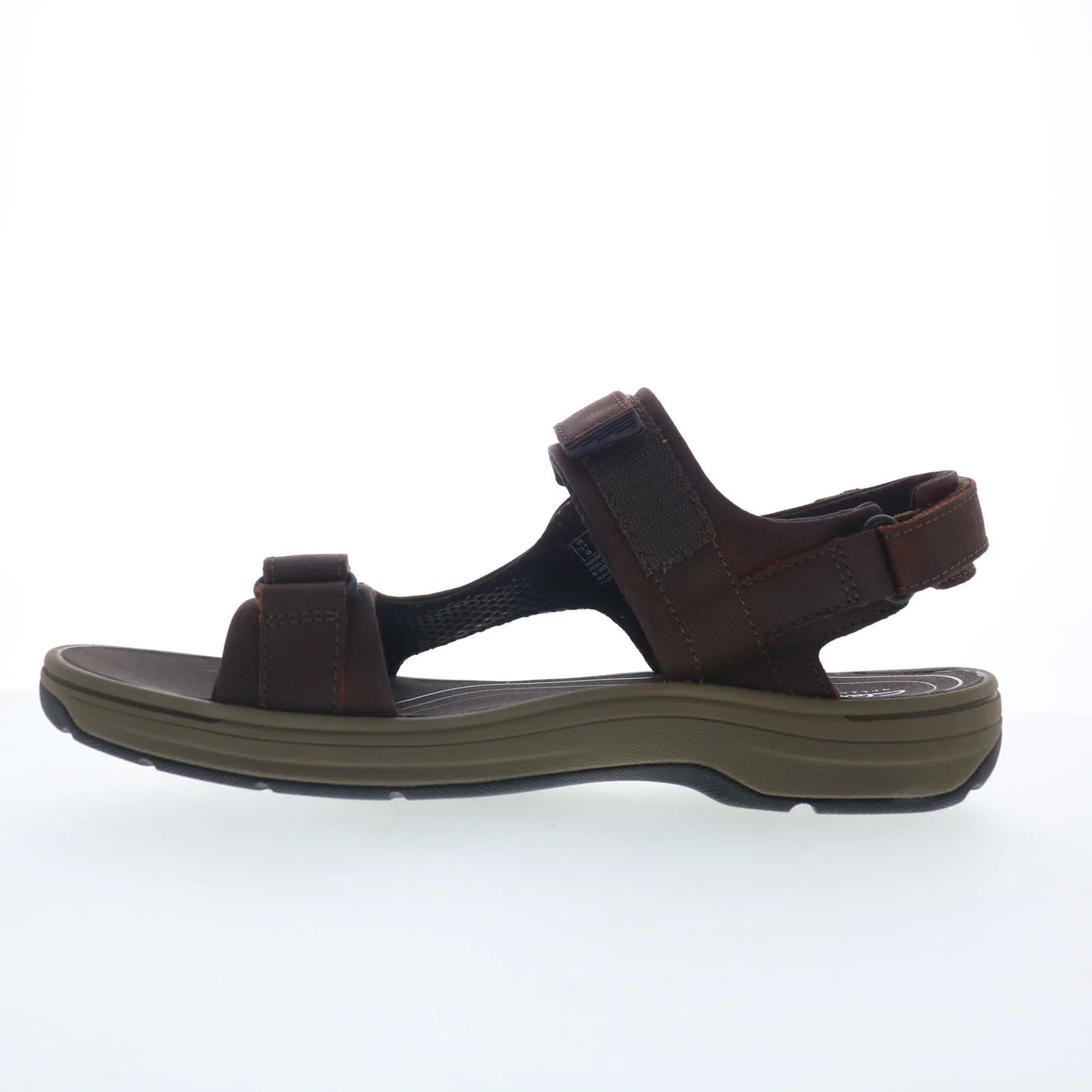 Clarks Saltway Trail 26176905 Mens Brown Leather Strap Sport Sandals Shoes