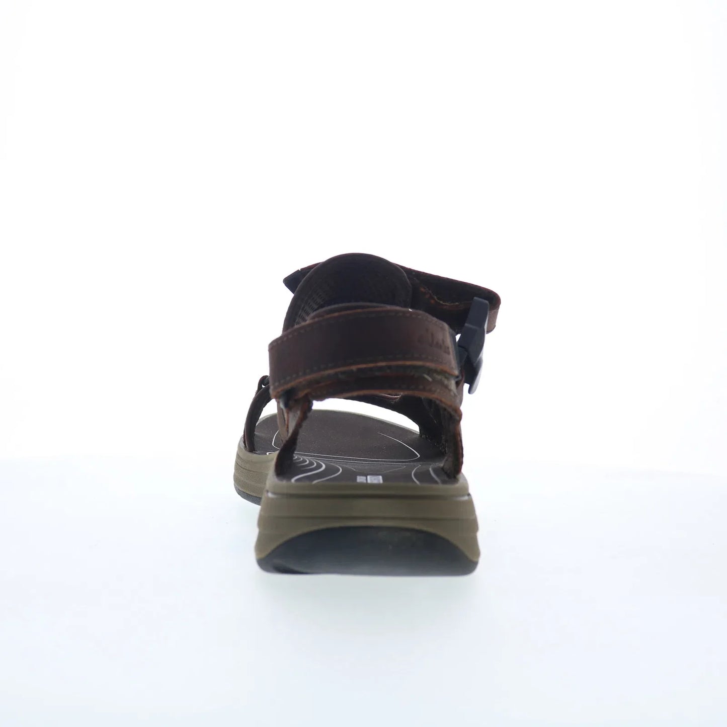 Clarks Saltway Trail 26176905 Mens Brown Leather Strap Sport Sandals Shoes