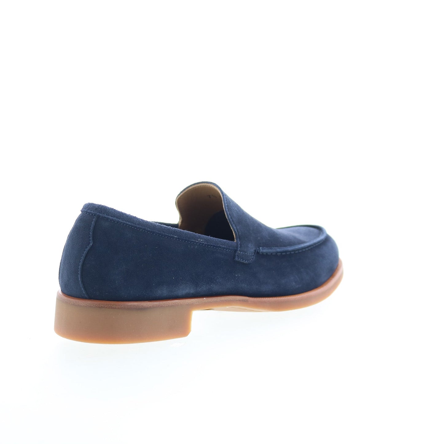 Di Bianco SC602 Mens Blue Suede Slip On Loafers & Slip Ons Casual Shoes