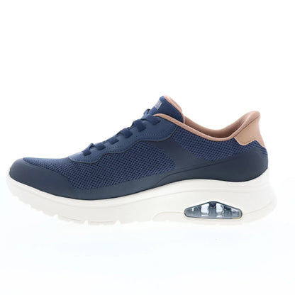 Skechers Slip-Ins: UNO Flex - Step N Knit Mens Blue Sneakers Shoes