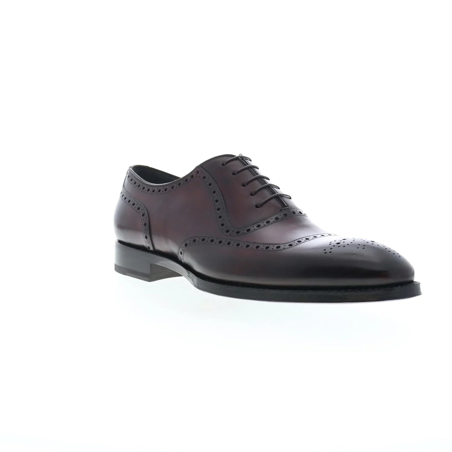 Di Bianco SBP940 Mens Brown Oxfords & Lace Ups Wingtip & Brogue Shoes