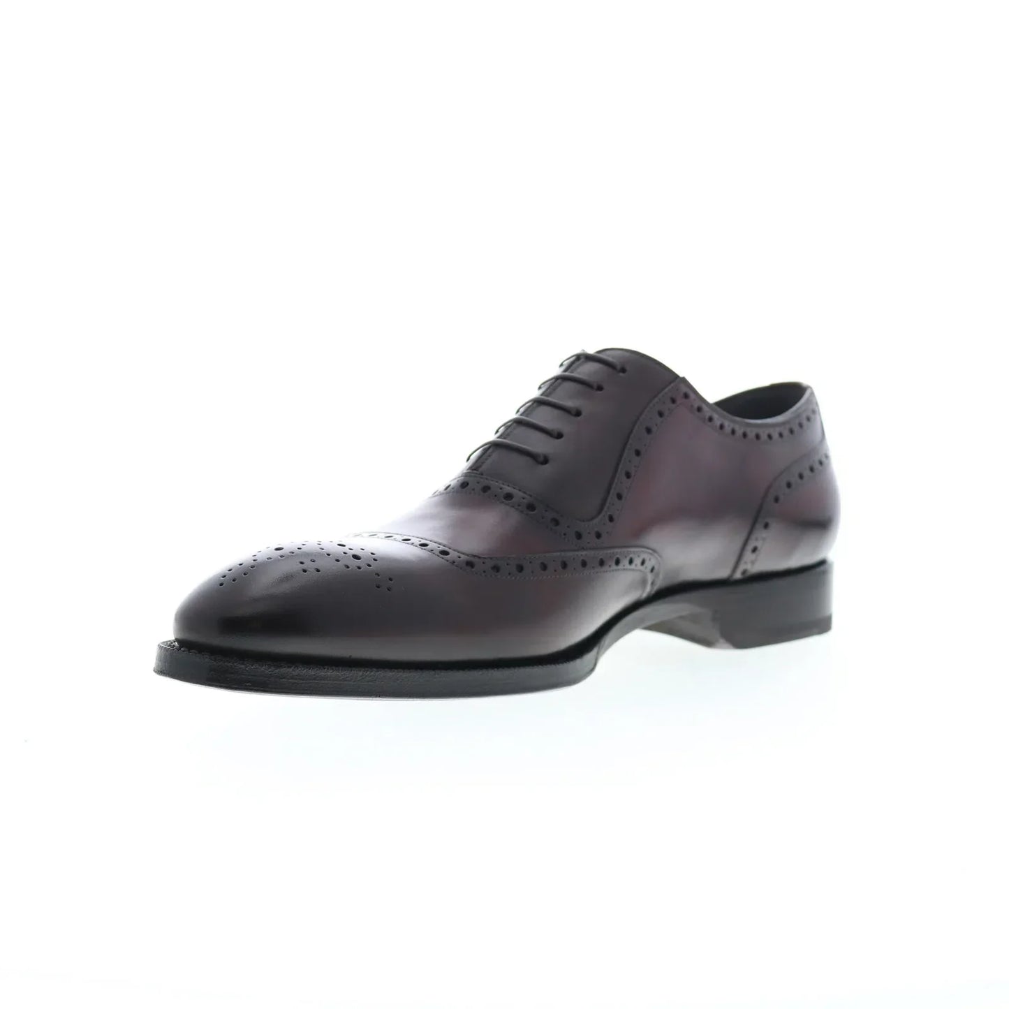 Di Bianco SBP940 Mens Brown Oxfords & Lace Ups Wingtip & Brogue Shoes