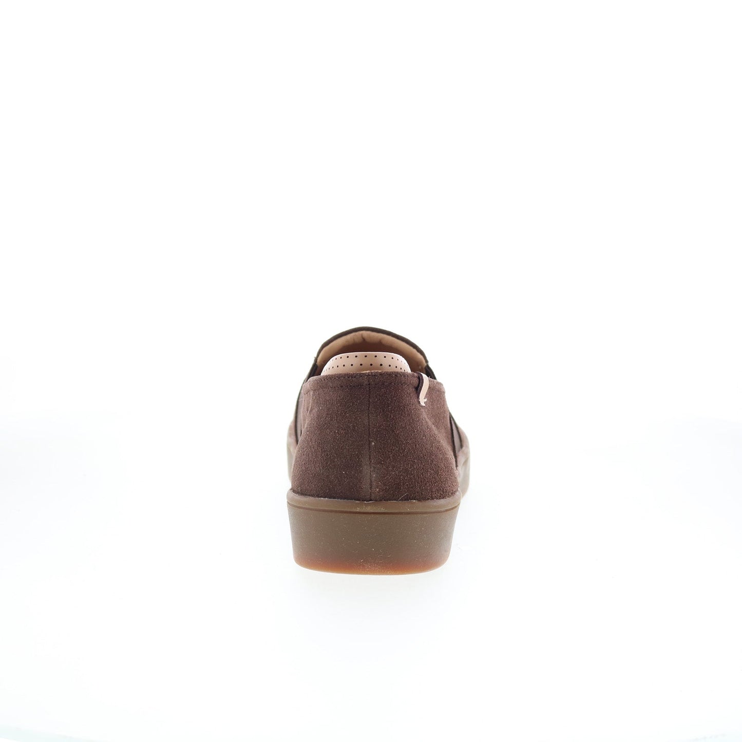 Spenco Backside Slip-On SP2004FFR Mens Brown Suede Lifestyle Sneakers Shoes