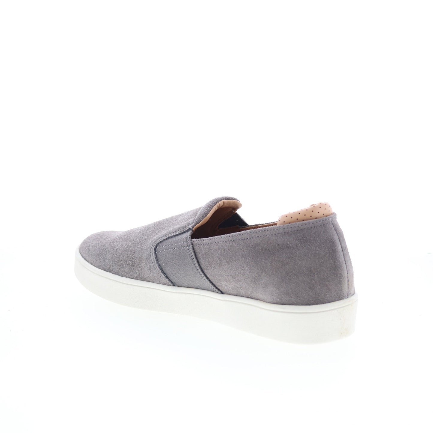 Spenco Backside Slip-On SP2004IRN Mens Gray Suede Lifestyle Sneakers Shoes