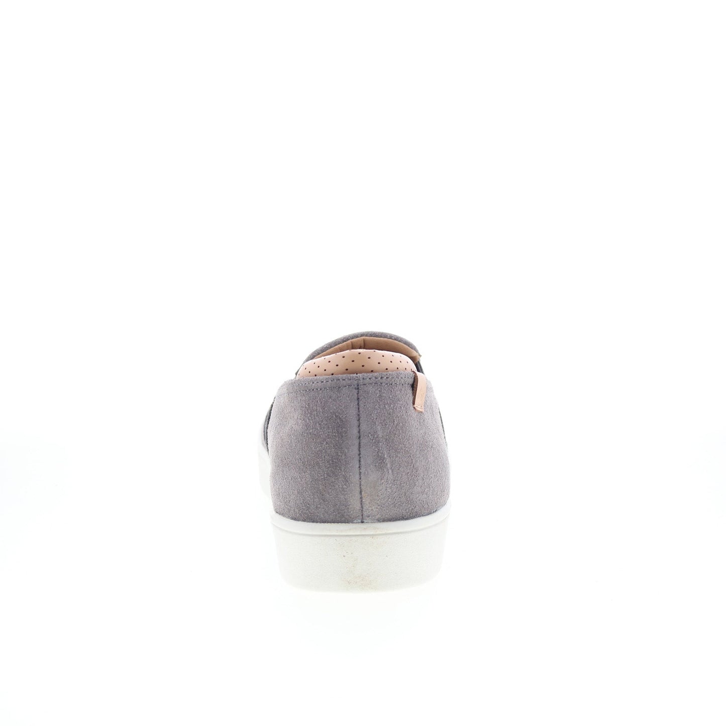 Spenco Backside Slip-On SP2004IRN Mens Gray Suede Lifestyle Sneakers Shoes