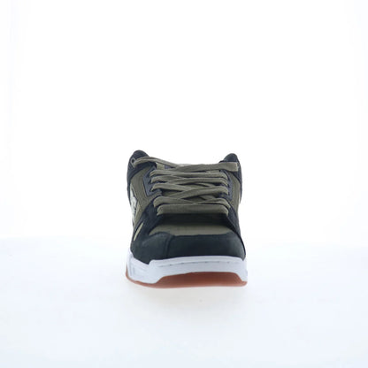 DC Stag 320188-ARO Mens Green Suede Lace Up Skate Inspired Sneakers Shoes