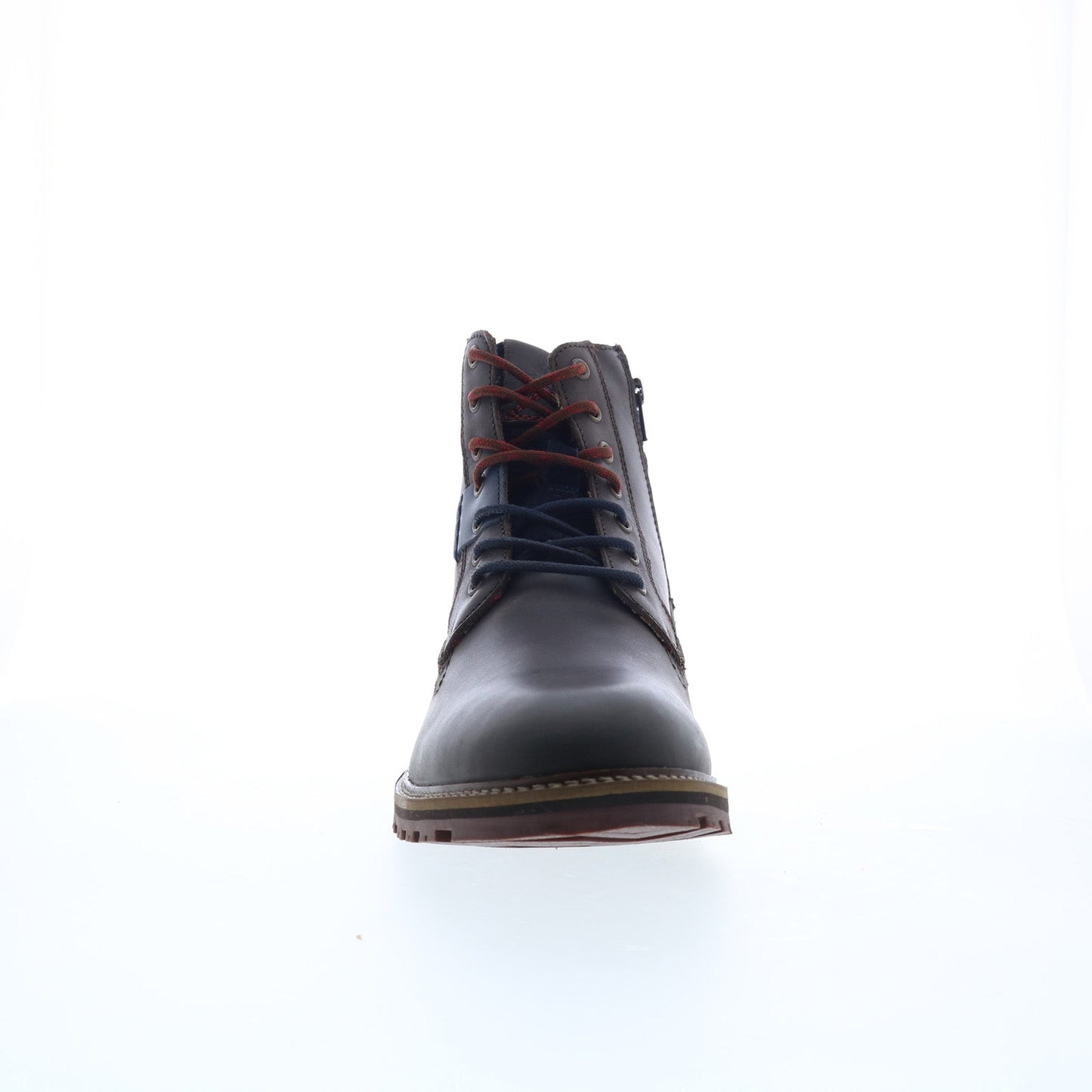 Testosterone Hook One T91421 Mens Brown Leather Lace Up Casual Dress Boots