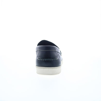 Testosterone Jim Nee T92001 Mens Blue Loafers & Slip Ons Penny Shoes