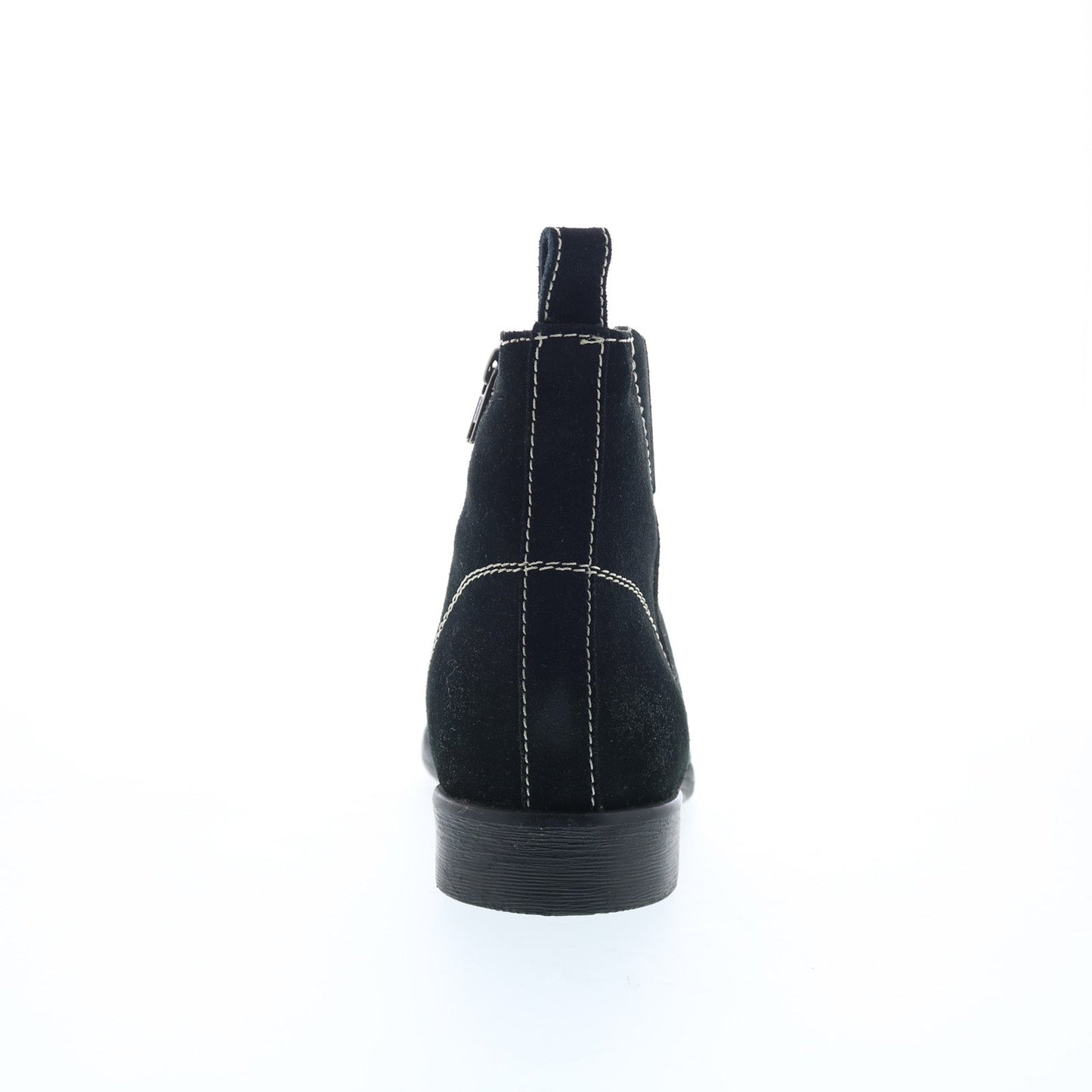 Testosterone Now Daze T93101 Mens Black Suede Slip On Casual Dress Boots