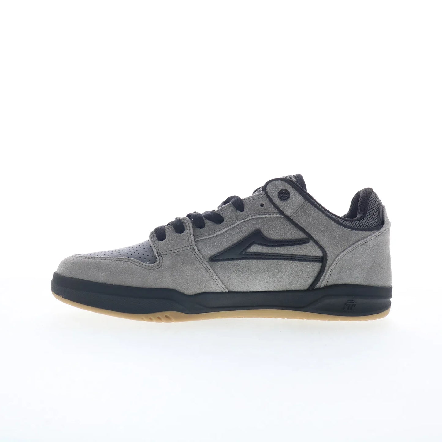 Lakai Telford Low Mens Gray Suede Lace Up Skate Inspired Sneakers Shoes