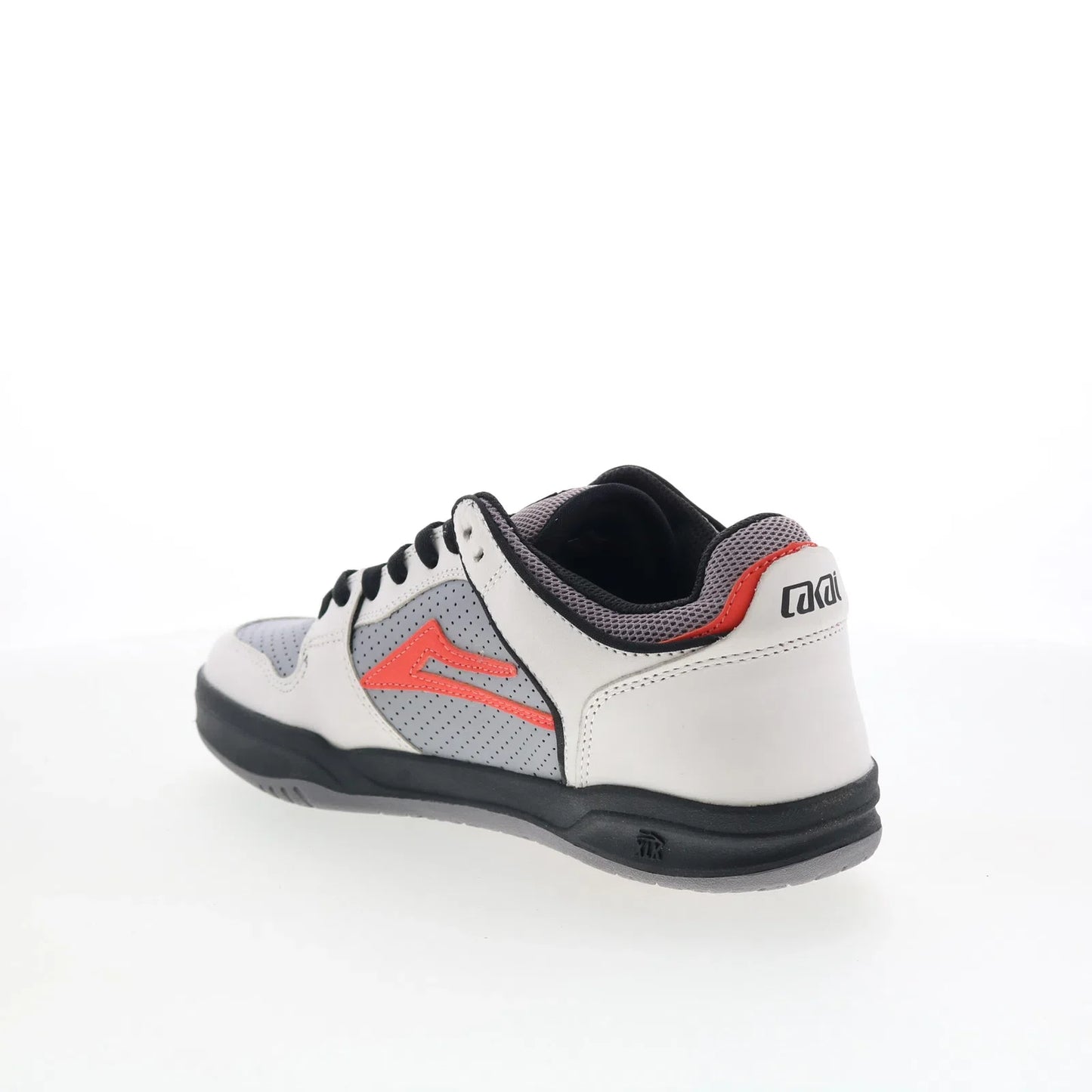 Lakai Telford Low Mens White Suede Lace Up Skate Inspired Sneakers Shoes