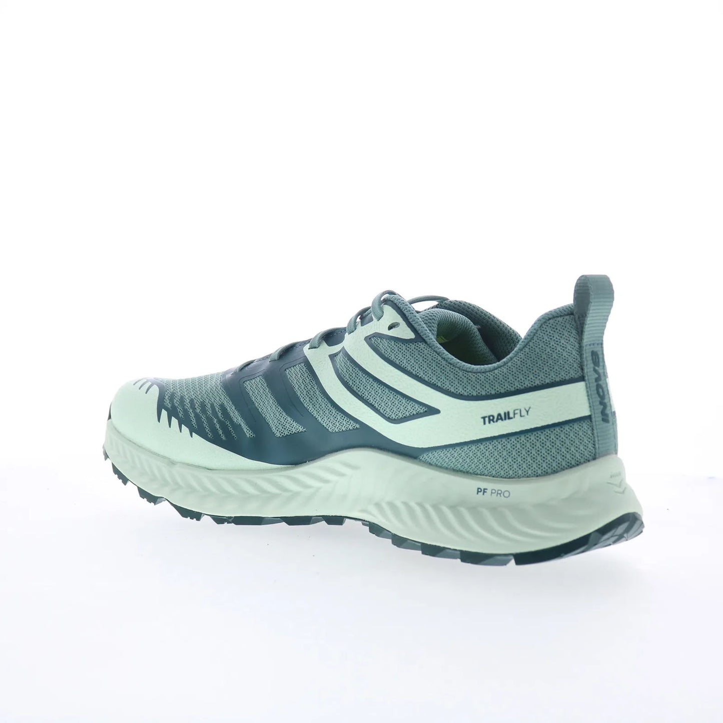 Inov-8 TrailFly 001148-TLLN Mens Green Wide Synthetic Athletic Hiking Shoes