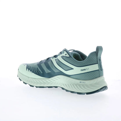 Inov-8 TrailFly 001148-TLLN Mens Green Wide Synthetic Athletic Hiking Shoes