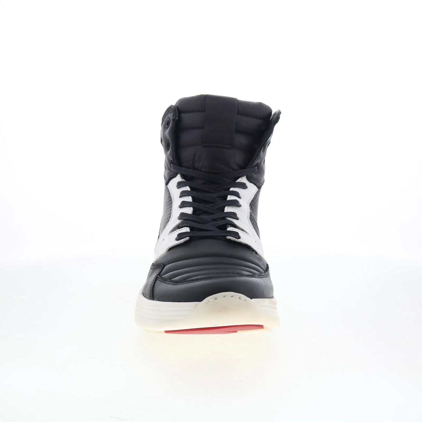 Pajar Tribeca 47088 Mens Black Leather Lace Up Lifestyle Sneakers Shoes