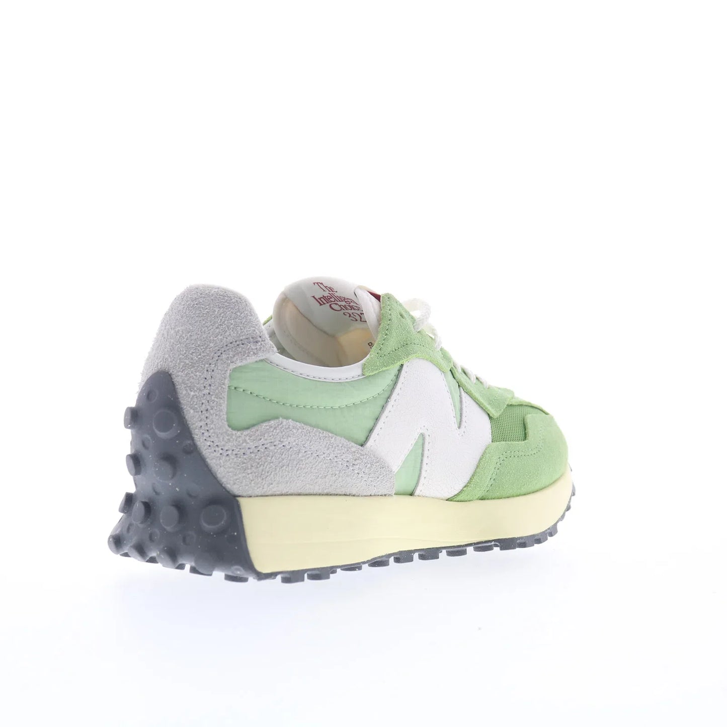 New Balance 327 U327WRD Mens Green Suede Lace Up Lifestyle Sneakers Shoes