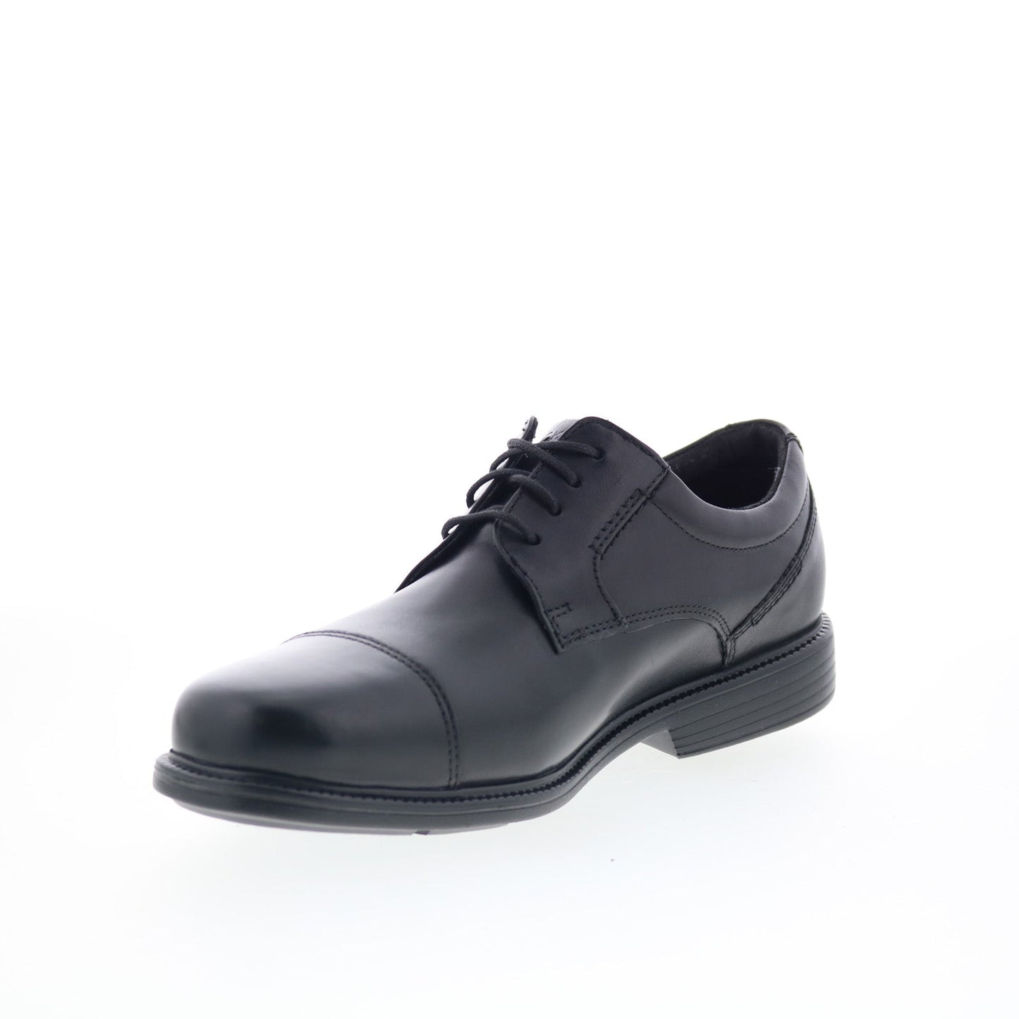 Rockport Charles Road Cap Toe V80556 Mens Black Oxfords Cap Toe Shoes
