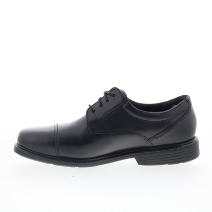 Rockport Charles Road Cap Toe V80556 Mens Black Oxfords Cap Toe Shoes
