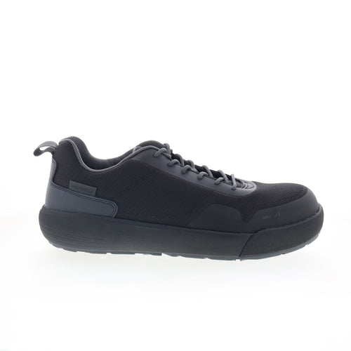 Wolverine Dark Knit DuraShocks Composite Toe Mens Black Wide Work Shoes