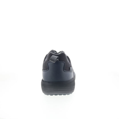 Wolverine Dark Knit DuraShocks Composite Toe Mens Black Wide Work Shoes