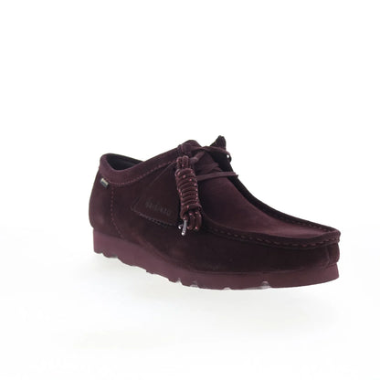 Clarks Wallabee GTX 26183073 Mens Purple Oxfords & Lace Ups Casual Shoes