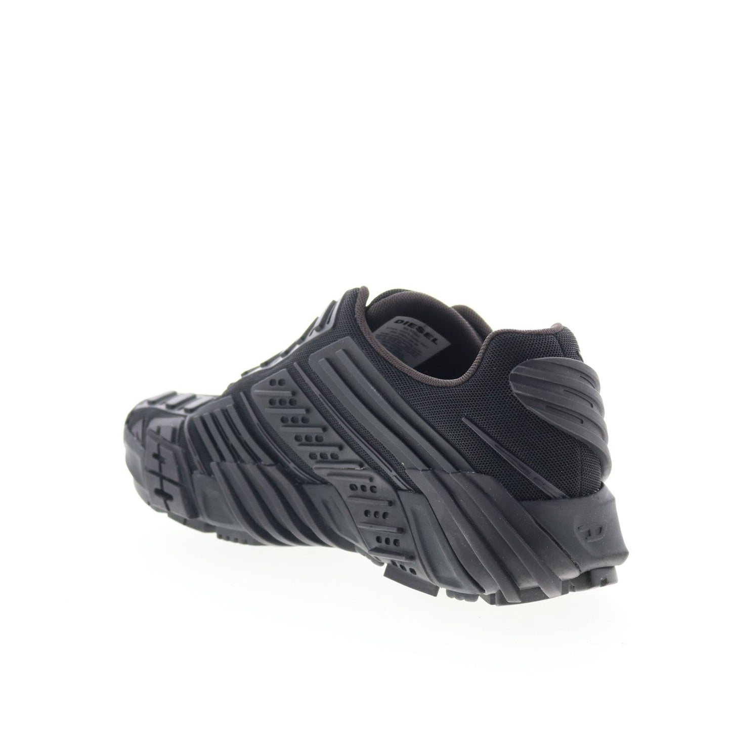 Diesel S-Prototype Low Mens Black Synthetic Lifestyle Sneakers Shoes