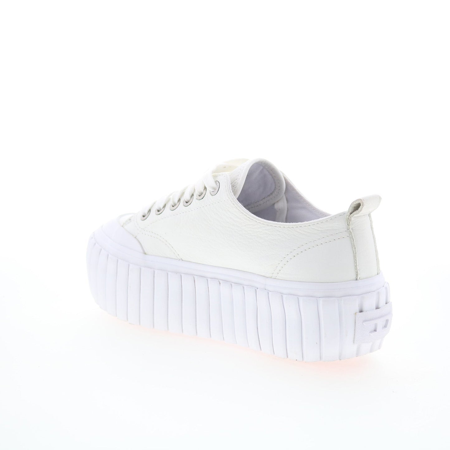 Diesel S-Hanami Low X Mens White Leather Lifestyle Sneakers Shoes