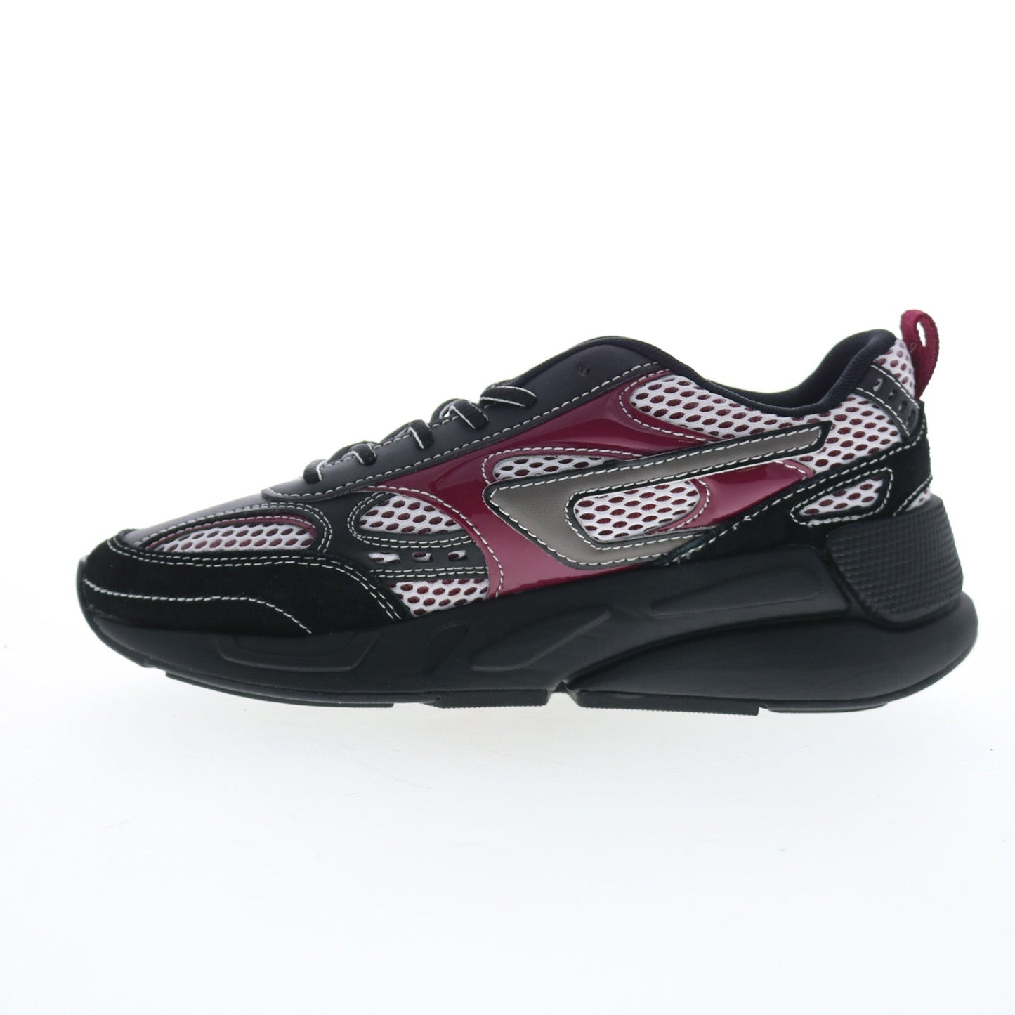 Diesel S-Serendipity Sport X S Mens Black Leather Lifestyle Sneakers Shoes