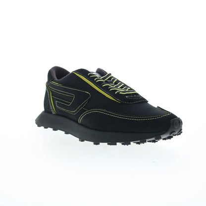 Diesel S-Racer LC X Y03061-P5137-H9438 Mens Black Lifestyle Sneakers Shoes